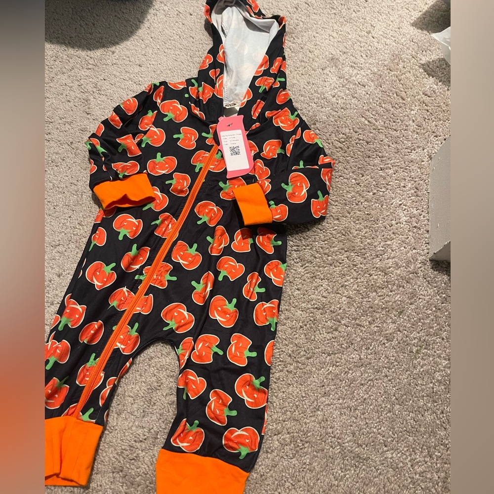 Pumpkin onesie